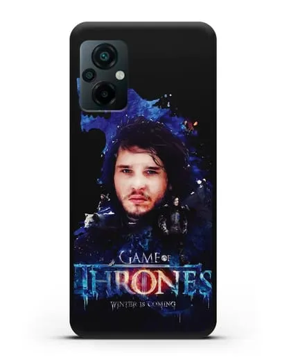 Чехол Джон Сноу силиконовый для Xiaomi Poco M5