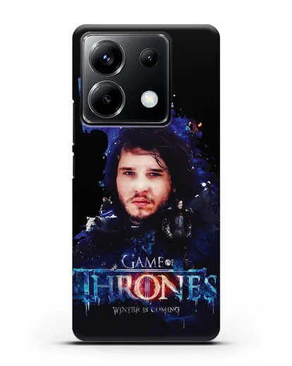 Чехол Джон Сноу силиконовый для Xiaomi Poco X6