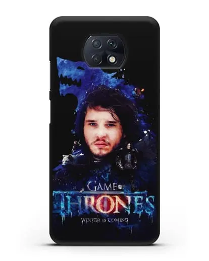 Чехол Джон Сноу силиконовый для Xiaomi Redmi Note 9T