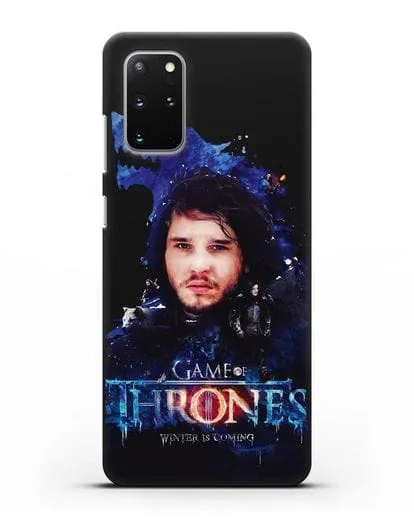 Чехол Джон Сноу силиконовый для Samsung Galaxy S20 Plus [SM-G985F]