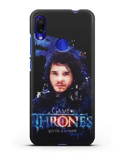 Чехол Джон Сноу силиконовый для Xiaomi Redmi Note 7