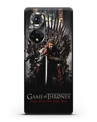 Чехол с картинкой Железный трон. Игра престолов силиконовый для Honor 50