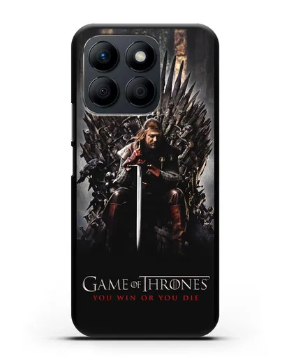 Чехол с картинкой Железный трон. Игра престолов силиконовый для Honor X8b