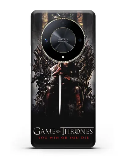 Чехол с картинкой Железный трон. Игра престолов силиконовый для Honor X9b