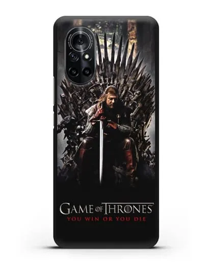 Чехол с картинкой Железный трон. Игра престолов силиконовый для Huawei Nova 8
