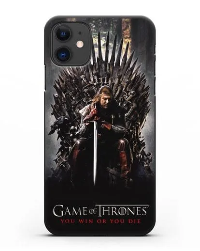 Чехол с картинкой Железный трон. Игра престолов силиконовый для iPhone 11