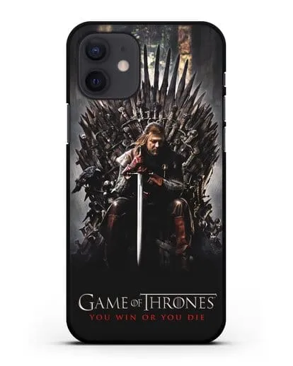Чехол с картинкой Железный трон. Игра престолов силиконовый для iPhone 12