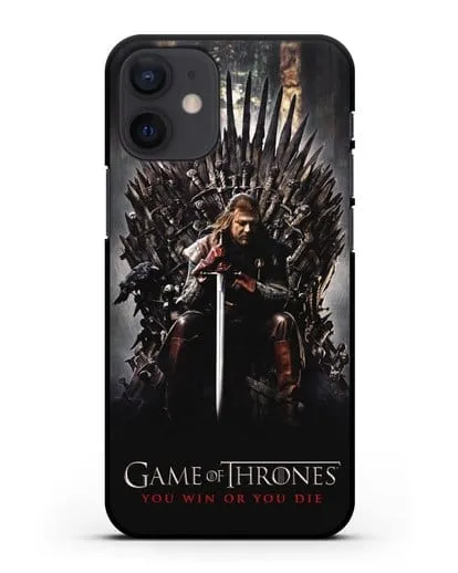Чехол с картинкой Железный трон. Игра престолов силиконовый для iPhone 12 mini