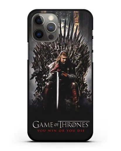Чехол с картинкой Железный трон. Игра престолов силиконовый для iPhone 12 Pro