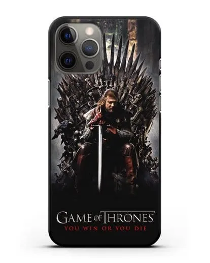 Чехол с картинкой Железный трон. Игра престолов силиконовый для iPhone 12 Pro Max