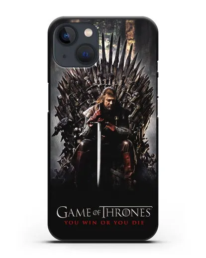 Чехол с картинкой Железный трон. Игра престолов силиконовый для iPhone 13