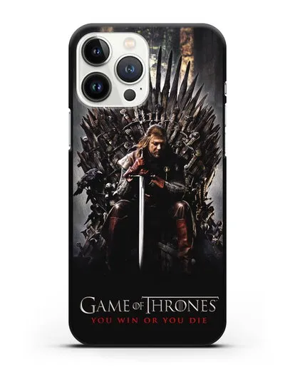 Чехол с картинкой Железный трон. Игра престолов силиконовый для iPhone 13 Pro Max