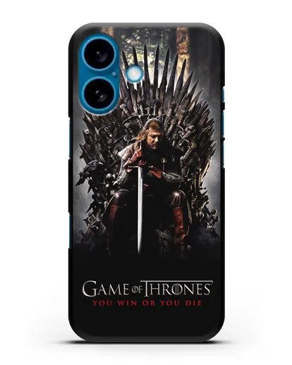 Чехол с картинкой Железный трон. Игра престолов силиконовый для iPhone 16