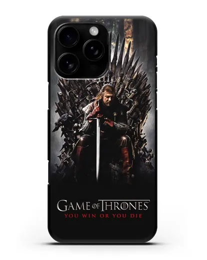 Чехол с картинкой Железный трон. Игра престолов силиконовый для iPhone 16 Pro Max