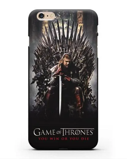 Чехол с картинкой Железный трон. Игра престолов силиконовый для iPhone 6 Plus