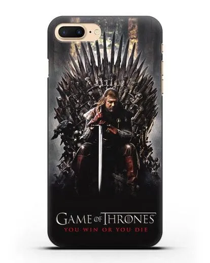 Чехол с картинкой Железный трон. Игра престолов силиконовый для iPhone 7 Plus