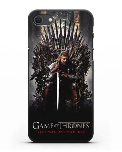 Чехол с картинкой Железный трон. Игра престолов силиконовый для iPhone SE 2020