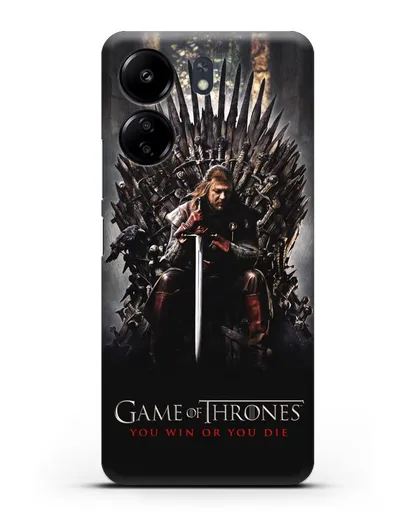 Чехол с картинкой Железный трон. Игра престолов силиконовый для Xiaomi Poco C65