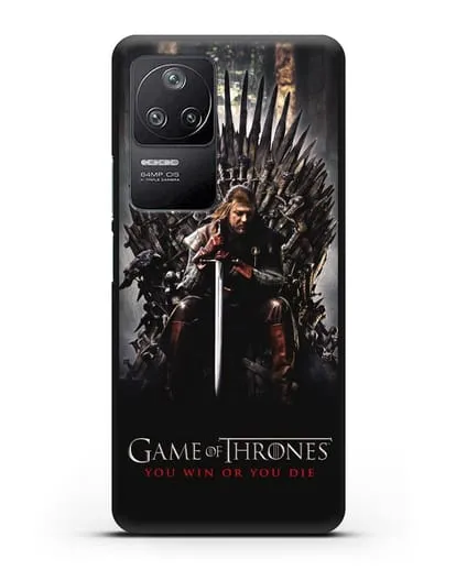 Чехол с картинкой Железный трон. Игра престолов силиконовый для Xiaomi Poco F4
