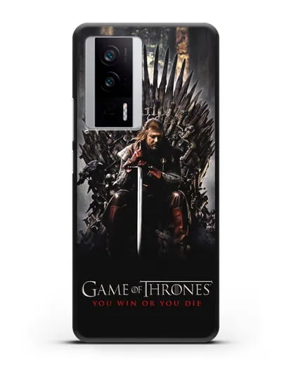 Чехол с картинкой Железный трон. Игра престолов силиконовый для Xiaomi Poco F5 Pro