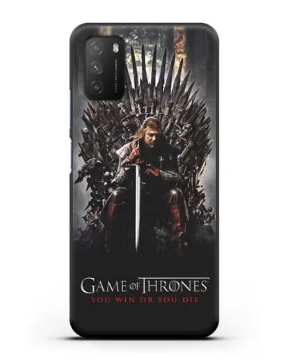 Чехол с картинкой Железный трон. Игра престолов силиконовый для Xiaomi Poco M3