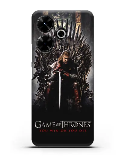 Чехол с картинкой Железный трон. Игра престолов силиконовый для Xiaomi Poco M6