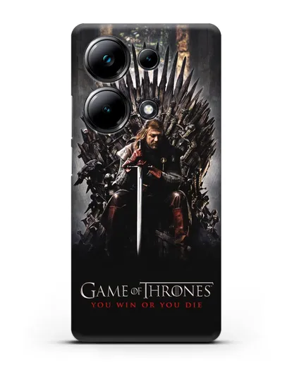 Чехол с картинкой Железный трон. Игра престолов силиконовый для Xiaomi Poco M6 Pro