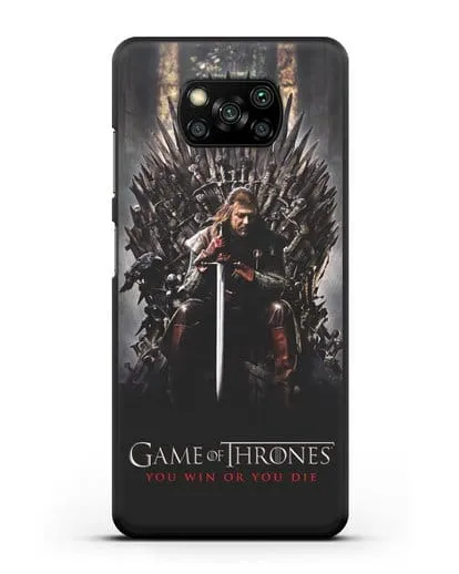 Чехол с картинкой Железный трон. Игра престолов силиконовый для Xiaomi Poco X3