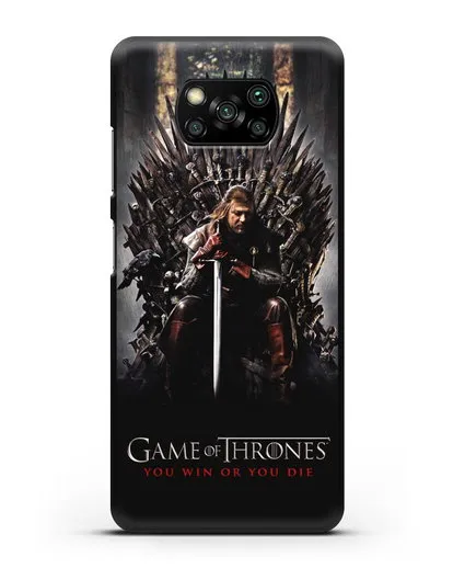 Чехол с картинкой Железный трон. Игра престолов силиконовый для Xiaomi Poco X3 Pro