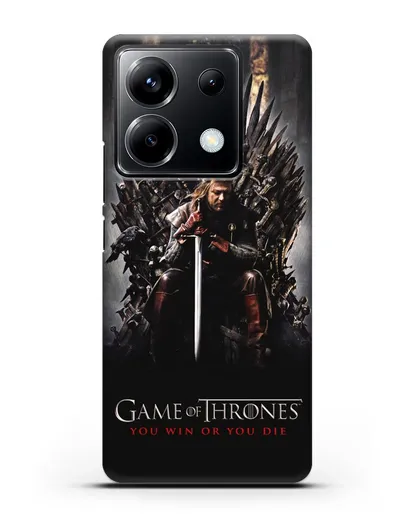 Чехол с картинкой Железный трон. Игра престолов силиконовый для Xiaomi Poco X6