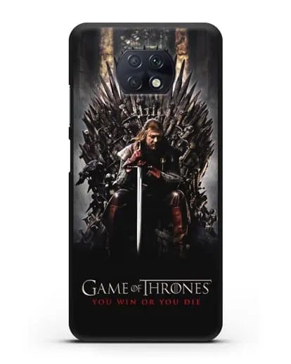 Чехол с картинкой Железный трон. Игра престолов силиконовый для Xiaomi Redmi Note 9T