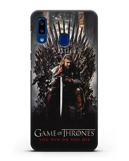 Чехол с картинкой Железный трон. Игра престолов силиконовый для Samsung Galaxy A20 [SM-A205FN]