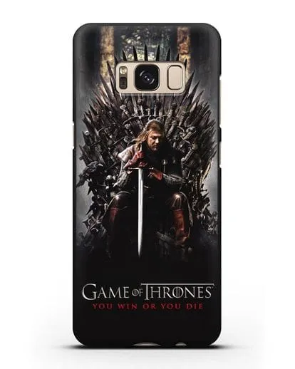 Чехол с картинкой Железный трон. Игра престолов силиконовый для Samsung Galaxy S8 Plus [SM-G955F]