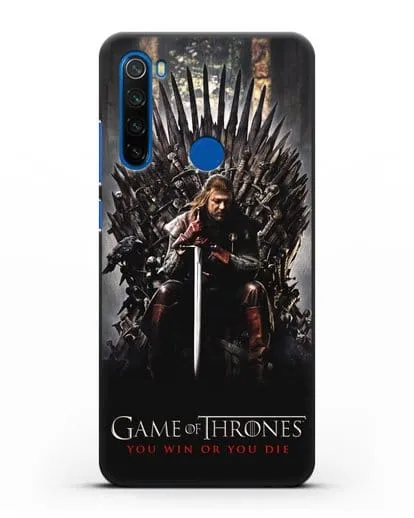 Чехол с картинкой Железный трон. Игра престолов силиконовый для Xiaomi Redmi Note 8