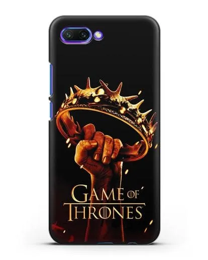 Чехол с картинкой Корона. Игра престолов силиконовый для Honor 10