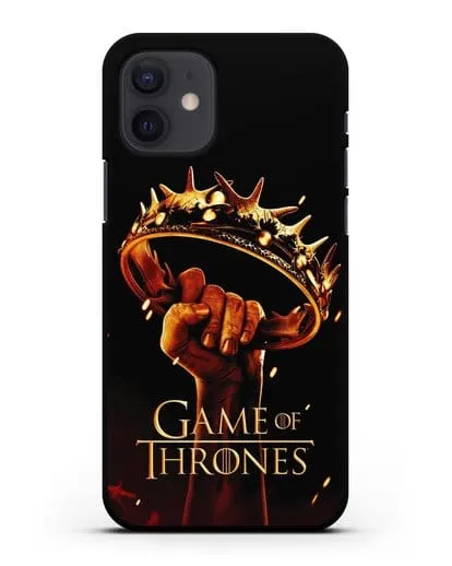 Чехол с картинкой Корона. Игра престолов силиконовый для iPhone 12