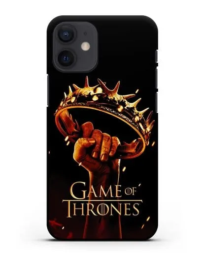 Чехол с картинкой Корона. Игра престолов силиконовый для iPhone 12 mini