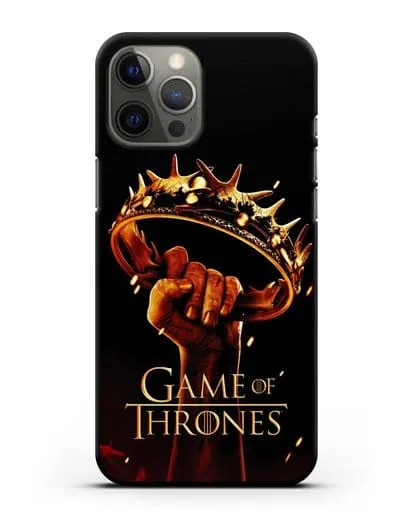 Чехол с картинкой Корона. Игра престолов силиконовый для iPhone 12 Pro Max