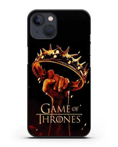 Чехол с картинкой Корона. Игра престолов силиконовый для iPhone 13 Mini