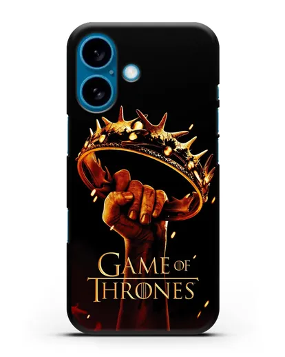 Чехол с картинкой Корона. Игра престолов силиконовый для iPhone 16