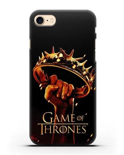 Чехол с картинкой Корона. Игра престолов силиконовый для iPhone 7