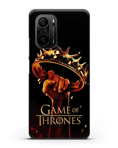 Чехол с картинкой Корона. Игра престолов силиконовый для Xiaomi Poco F3