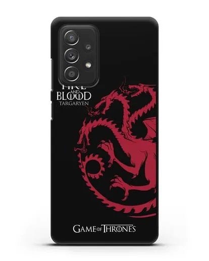Чехол Дом Таргариенов. Огонь и кровь силиконовый для Samsung Galaxy A53