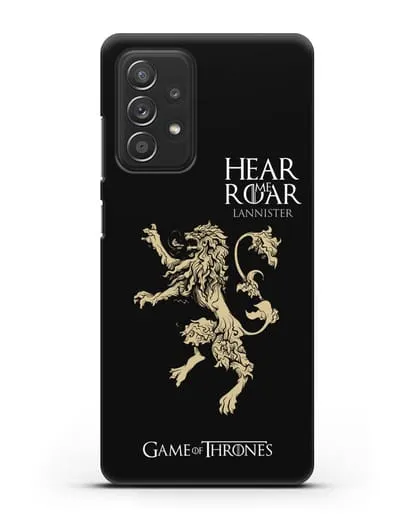 Чехол Дом Ланнистеров. Услышь мой рёв силиконовый для Samsung Galaxy A53