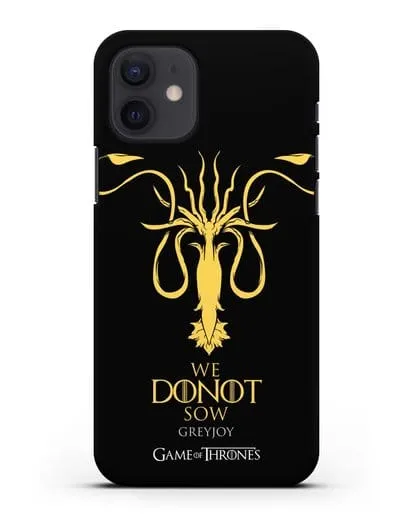 Чехол Дом Грейджоев. Мы не сеем силиконовый для iPhone 12