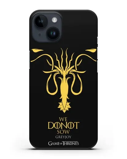 Чехол Дом Грейджоев. Мы не сеем силиконовый для iPhone 14