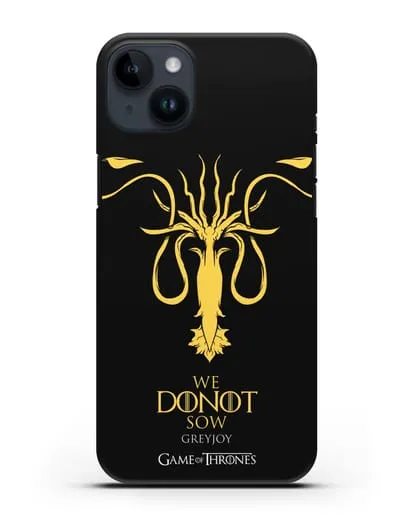 Чехол Дом Грейджоев. Мы не сеем силиконовый для iPhone 14 Plus
