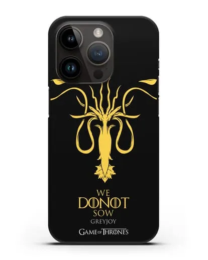 Чехол Дом Грейджоев. Мы не сеем силиконовый для iPhone 14 Pro