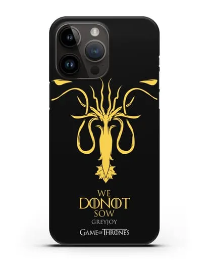 Чехол Дом Грейджоев. Мы не сеем силиконовый для iPhone 14 Pro Max