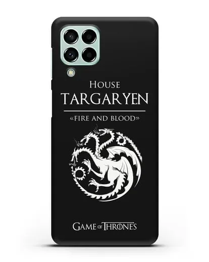 Чехол House Targaryen. Fire and blood силиконовый для Samsung Galaxy M53 [SM-M536]